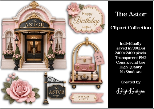 The Astor Clipart Collection PNG 