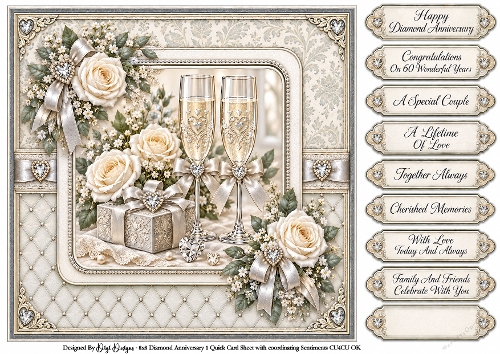 Diamond Anniversary 1 - Quick Card 
