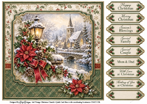 Vintage Church - Quick Card