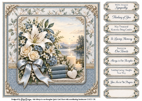 Always in our thoughts - Quick Card