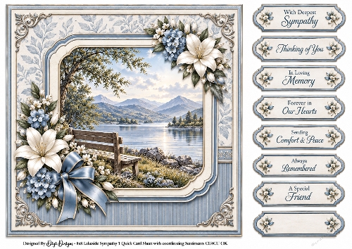 Lakeside Sympathy - Quick Card