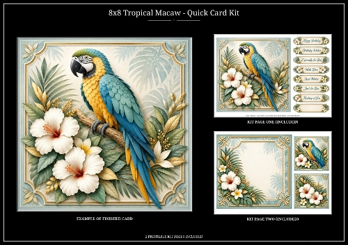 Macaw - Quick Card Kit 