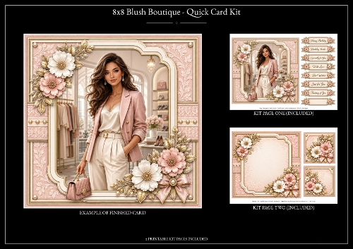 Blush Boutique - Quick Card Kit 