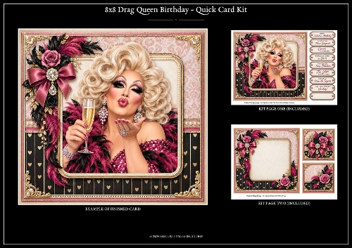 Drag Queen 1 - Quick Card Kit 