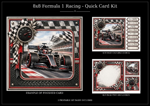 Formula 1 - Quick Card Kit 