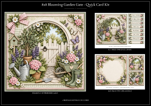 Blooming Garden 2 - Quick Card Kit 