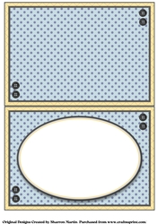 A5 Panda Dude Blank Insert