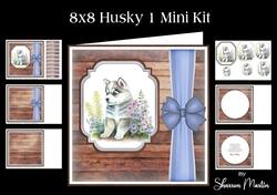 8x8 Husky 1 Mini  Kit - x6 A4 sheets 