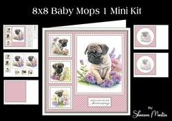 8x8 Baby Mops Mini Kit - x5 A4 Sheets