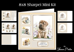 8x8 Sharpei Mini Kit - x5 A4 sheets
