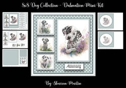 8x8 Dalmation Mini Kit - x5 A4 Sheets
