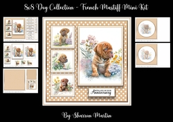 8x8 French Mastiff Mini Kit - x5 A4 Sheets 