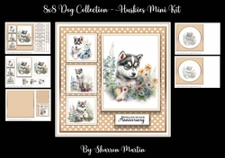 8x8 Huskies Mini Kit - x5 A4 Sheets