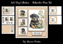 8x8 Rottweiler Mini Kit - x5 A4 Sheets