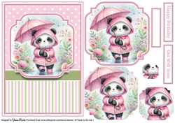 A5 Panda in the Rain 1