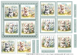 6x6 Scottish Terriers Quick Card