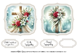 Pure Sympathy Toppers with Sentiments 1 & 2