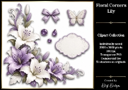 Lily 2 Clipart Collection PNG