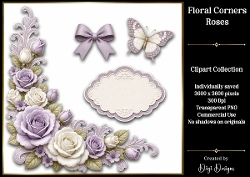 Roses 15 Clipart Collection PNG