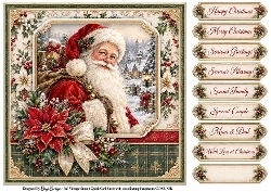 Vintage Santa 1 - Quick Card