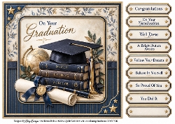 Elegant Graduation 1 - Quick Card