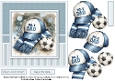 7x7 No.1 Dad Football Hat & Scarf 2