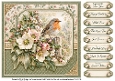 Vintage Botanical Birds 1 - Quick Card 