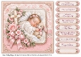 Elegant Pink Christening - Quick Card