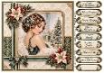 Art Deco Lady 1 - Quick Card 