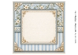 8x8 Elegant Garden Birds Blank Insert
