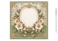 8x8 Vintage Botanical Birds Blank Insert 2