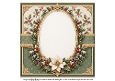 8x8 Ornate Robin Blank Insert