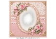 8x8 Welcome Baby Girl Blank Insert