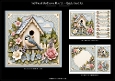 Blue Tit Bird House - Quick Card Kit