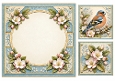 8x8 Chaffinch- Blank Insert