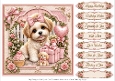 8x8 Sweet Birthday Pup Quick Card Fronts with Sentiments