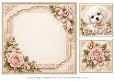 8x8 Bichon Frise Blank Insert
