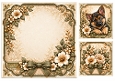 8x8 German Shepherd Blank Insert