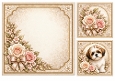 8x8 Shih Tzu Blank Insert