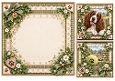 8x8 Springer Spaniel 2 Blank Insert