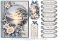 A5 Tranquil Refections Quick Card Front with Sentiments
