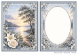 A5 Tranquil Refections Blank Insert