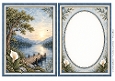 A5 Lakeside Refections Blank Insert