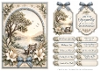 A5 Tranquil Waters Quick Card Front with Sentiments 