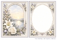 A5 Lily of Sympathy Blank Insert