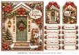 A5 Christmas Home - Quick Card Front with Sentiments