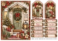 A5 Christmas Welcome Home - Quick Card Front with Sentiments