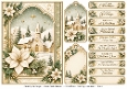 A5 Elegant Silent Winter - Quick Card Front with Sentiments 