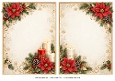 A5 Festive Candle Glow Blank Insert 