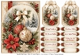 A5 Festive Ornament - Quick Card Front with Sentiments